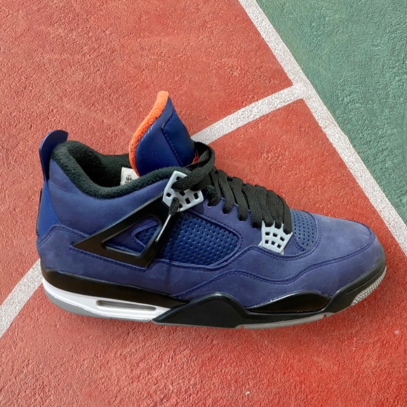 Air Jordan 4 Retro WNTR Loyal Blue 2019 10.5 Super Clean - Picture 7 of 16